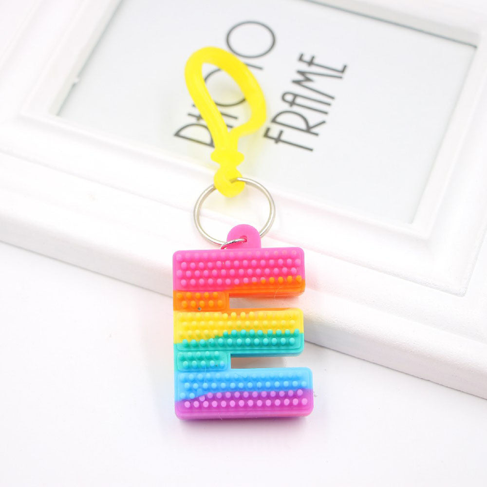Wholesale PVC Unzip Toy Keychain